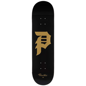 Primitive Skateboards Primitive Dirty P Core, Black, Size 8.5"