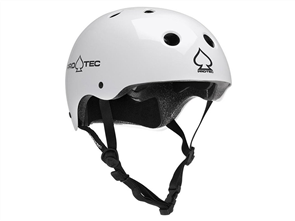 Pro-Tec Classic (Certified) Helmet, Gloss White