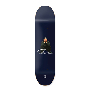 Primitive Skateboards x TUPAC SHAKUR DECK, NAVY, 8.0"