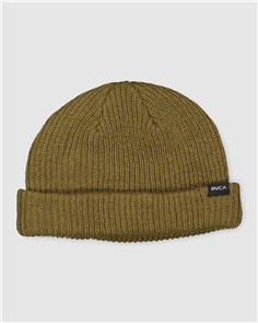 RVCA MADA BEANIE, DARK OLIVE