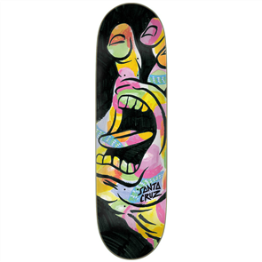 Santa Cruz Skate Pseudo Hand, Black, Size 8.80 x 31.95 + Free Grip