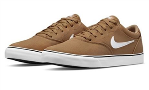 Nike SB Chron 2 Canvas Shoe, Driftwood/ White