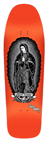 Santa Cruz Jessee Guadalupe ReIssue Deck, Metallic ink/ Neon Dip Size 9.8