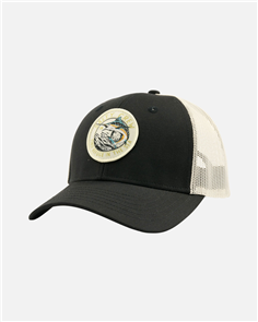 Salty Crew Bow Line Retro Trucker, Black/Bone