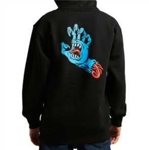 Santa Cruz Phillips Hand Hooded Sweat, Black