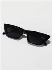 Blank Collective Acrylic Frame Sunglasses, Black/ Dark Grey