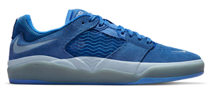 Nike NIKE SB ISHOD SKATE SHOE, PACIFIC BLUE/BOARDER BLUE-NAVY