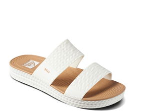 Reef WATER VISTA SLIDE, WHITE/TAN