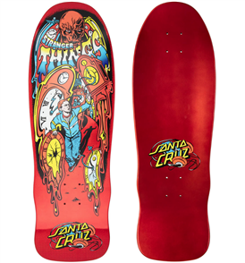 Santa Cruz SANTA CRUZ STRANGER THINGS GRABKE MAX MELTING CLOCK, Size 9.7INx29.4IN