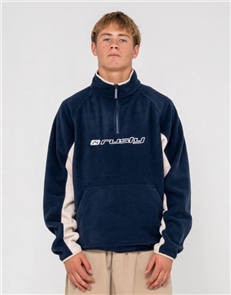 Rusty BLIZZARD QUARTER ZIP POLAR FLEECE