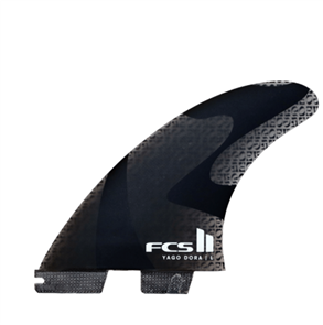 FCS II Yago Dora PG Thruster Fins Smoke