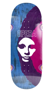 Globe Opera Triple Torn Mask Skateboard Deck
