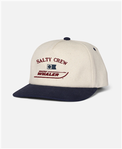 Salty Crew Whaler Snapback, Off White