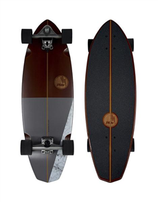SLIDE Diamond Koa 32" Surf Skateboard