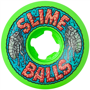 SLIME BALLS 56mm Flea Balls Speed Balls Green 99a Wheels