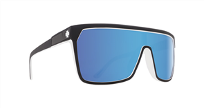 SPY Sunglasses Flynn  Whitewall - Happy Grey Green w/Light Blue Spectra
