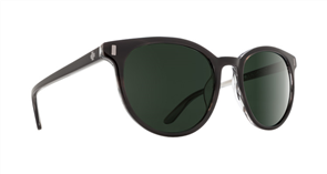 SPY Sunglasses Alcatraz  Black Horn - Happy Grey Green