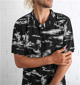 T&C Island Time Shirt, Black