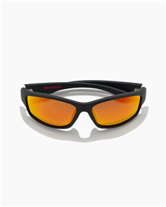 Ritual Vision TEENAGE ZERO SUNGLASSES, MATTE BLACK / REFLECT ORNG