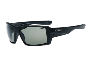 Liive The Edge Polarized Sunglasses, Matt Black