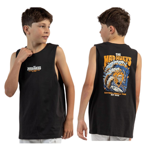 The Mad Hueys HAVING A SWELL TIME YOUTH MUSCLE, VINTAGE BLACK