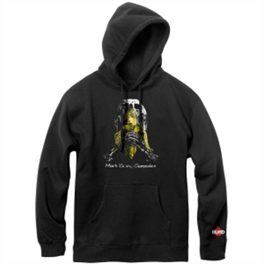 Heritage Blind Skull And Banana Hooded P/O Fleece, Vintage Black