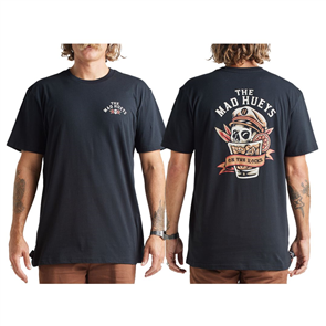 The Mad Hueys ON THE ROCKS TEE, BLACK