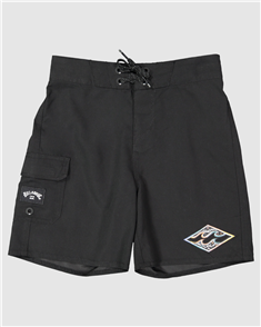 Billabong TODDLERS RIOT PRO BOARDSHORT, BLACK