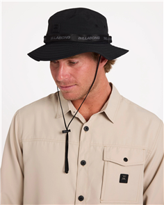 Billabong STRIKE MISSION BOONIE HAT, BLACK