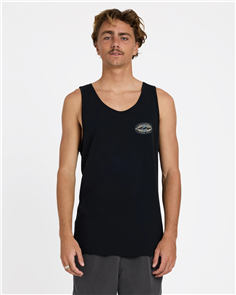 Billabong ROTAR DIAMOND TANK SNGLT, BLACK