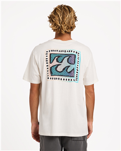Billabong CRAYON WAVE PREMIUM SS, OFF WHITE