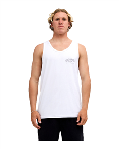 Billabong LEGACY TANK SINGLET, WHITE