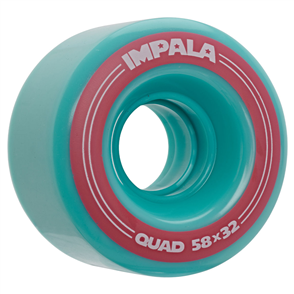 Impala REPLACEMENT WHEEL 4PK, AQUA