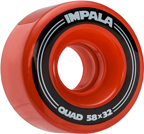 Impala REPLACEMENT WHEEL 4PK, RED