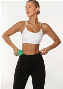 Lorna Jane SAMMY SPORTS BRA, WHITE