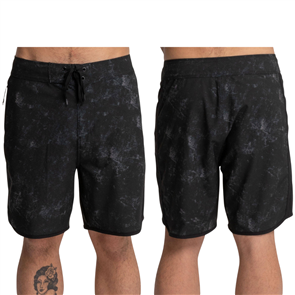 Hurley Phantom Sweep Press Boardshort, Black