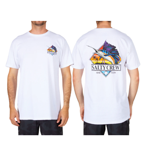 Salty Crew GONE SAILIN STANDARD S/S TEE, White