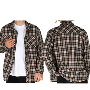 T&C Canyon Sherpa Flannel Shirt, Earth