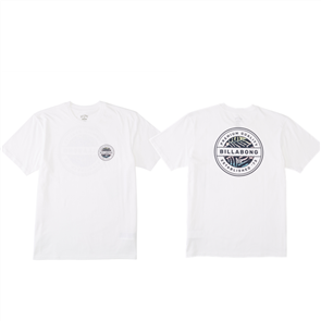 Billabong ROTOR SS Tee, WHITE