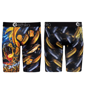 Ethika Mens Gold Venom Staple Underwear
