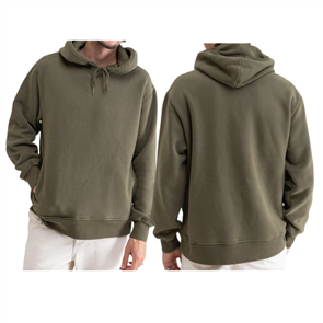 Rhythm CLASSIC FLEECE HOOD, OLIVE