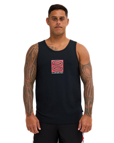 Quiksilver TUNA-HEKE TANK, BLACK