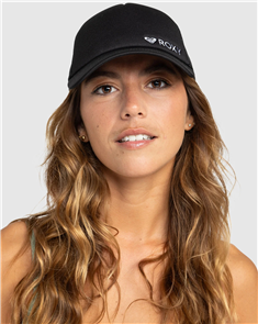 Roxy FINISHLINE TRUCKER CAP, BLACK