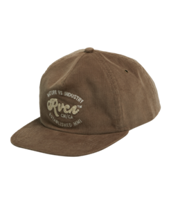 RVCA CAFE SNAPBACK, TIMBER