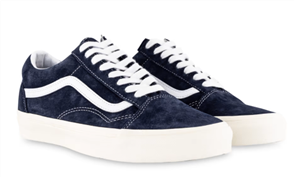 Vans OLD SKOOL (PIG SUEDE) SHOE, Parisian Night/Snow White