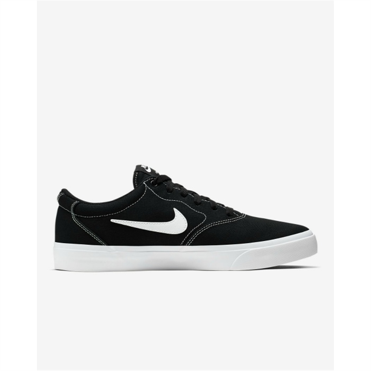 Nike Sb Charge Canvas Shoe Black White Black Gum Light