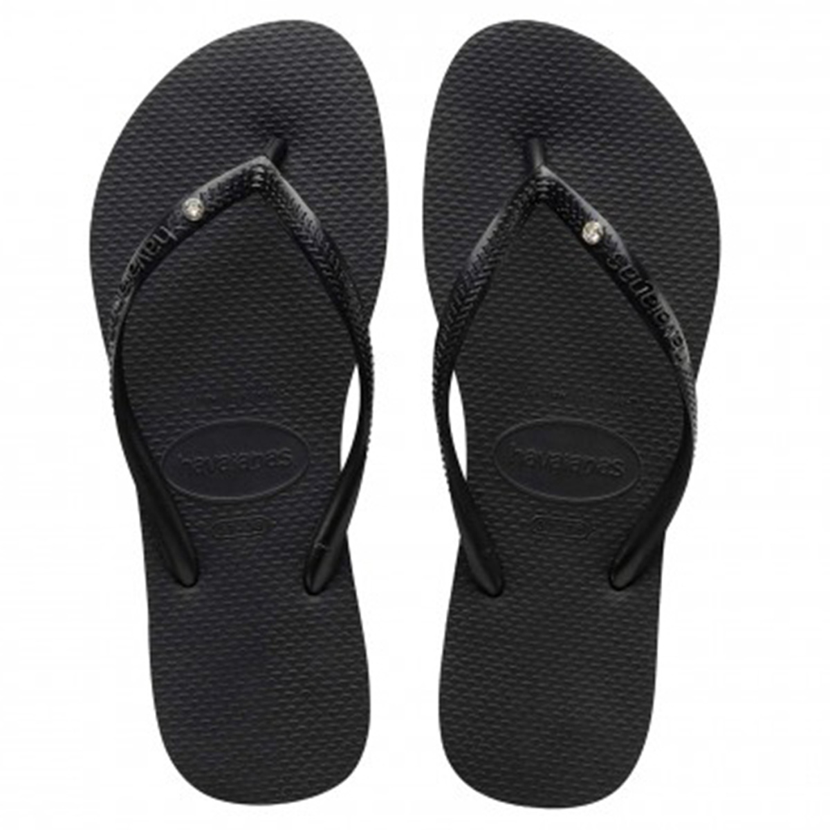 havaianas black crystal