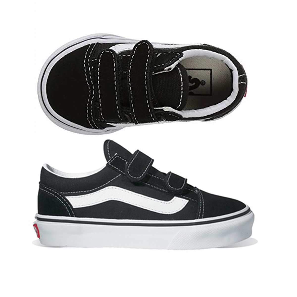 Youth velcro vans hotsell