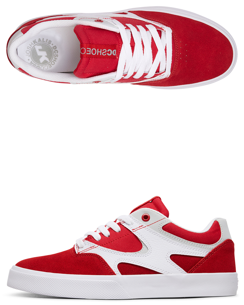 dc shoes red white