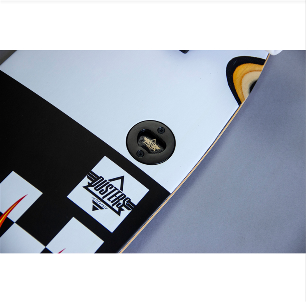 Dusters Flames Longboard Cruiser Underground Skate